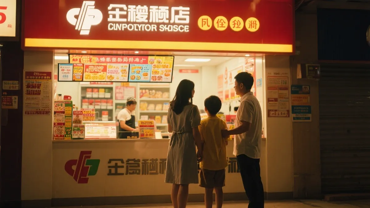 市民在正规线下销售点理性购彩的温暖场景